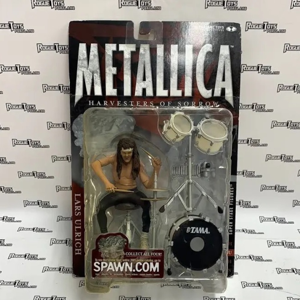Metallica Lars Ulrich Action Figure Set